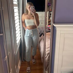 Anthropology pants 💙🤍